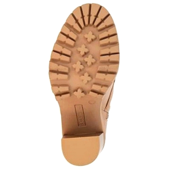 New w/Box BCBGeneration Pilas Faux Leather Lace-Up Stacked Heel Platform Bootie - Picture 6 of 7